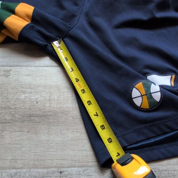 Utah Jazz Adidas NBA Basketball Shorts Men's M Player Issued Team - Picture 6 of 8